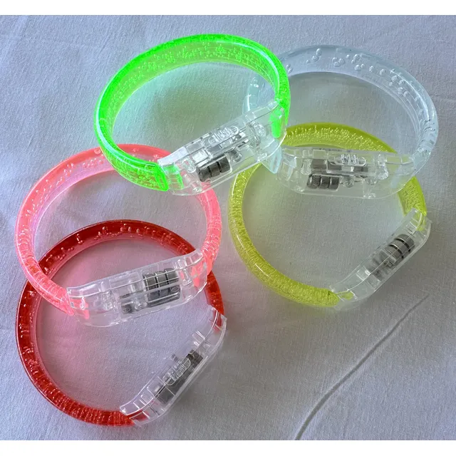 Pulseras De Acrílico Led Luminosas Onfire Store