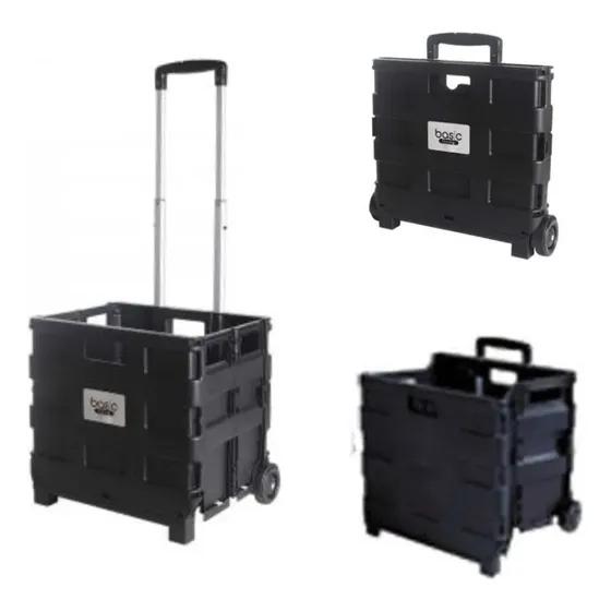 Carrito De Mercado Plegable Basic - Soporta Hasta 25kg