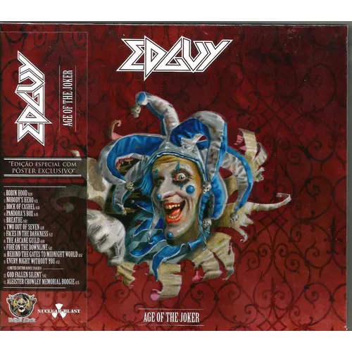 Edguy - Age Of The Joker (slipcase C/ Pôster)