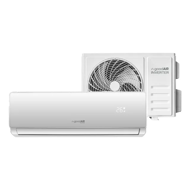 Aire Acondicionado Inverter Goodair 30000 Btu Gadt30inv Color Blanco