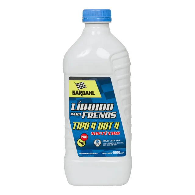 Bardahl Liquido Para Frenos Dot 4 1 L