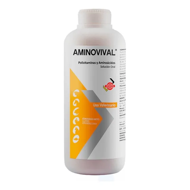 Amivinovival 1lt Vitaminas Y Aminoacidos Para Animales