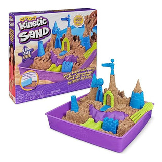 Kinetic Sand, Set De Juego De Lujo Con Beach Castle Kinetic Sand, Set De Juego De Lujo Con Beach Castle