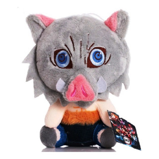 Inosuke Hashibira Demon Slayer Pelúcia Inosuke Hashibira Demon Slayer Pelúcia