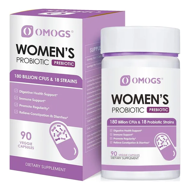 Probioticos Y Prebioticos Para Mujeres + D Manosa Cranberry