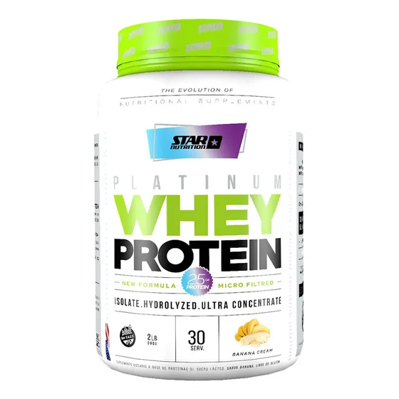 Proteina Whey Star Nutrition X 2 Lb Banana