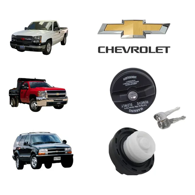 Tapa Tanque Gasolina Blazer Cheyenne Silverado Con Llave 
