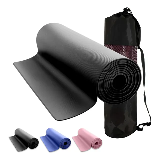 Tapete Para Yoga Pilates Tatame Exercícios Físicos Com Bolsa