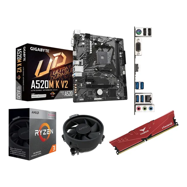 Kit Actualización Gamer Ryzen 3 + Mother Gigabyt + 8 Gb Ddr4