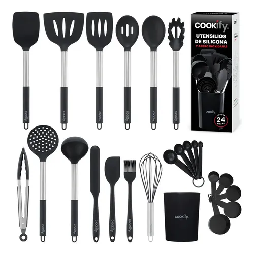 Compra FACKELMANN Asia Line - Cucharón De Plástico Para Ollas Y Sartenes Revestidas (color: Negro), Cantidad