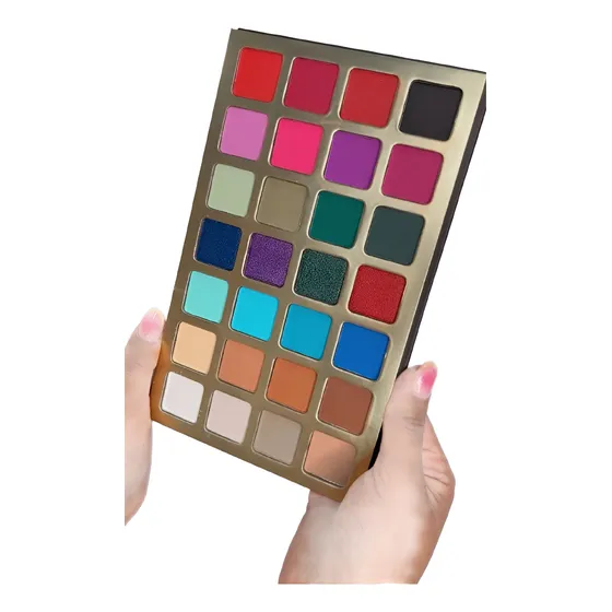 Paleta De Sombras 28 Tonos Colorida  Salome