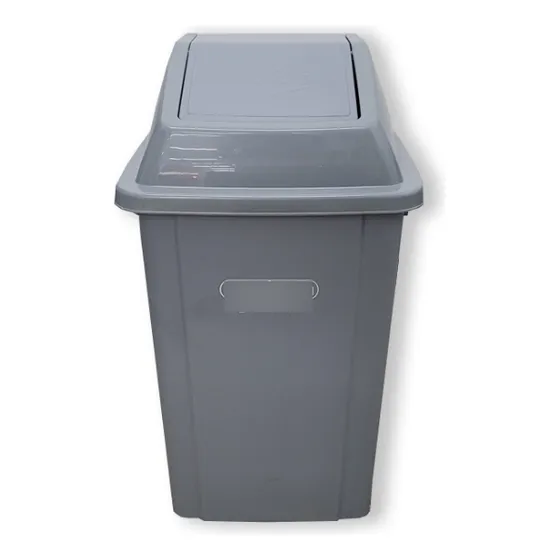 Papelera 60lts Institucional Simple Solution 