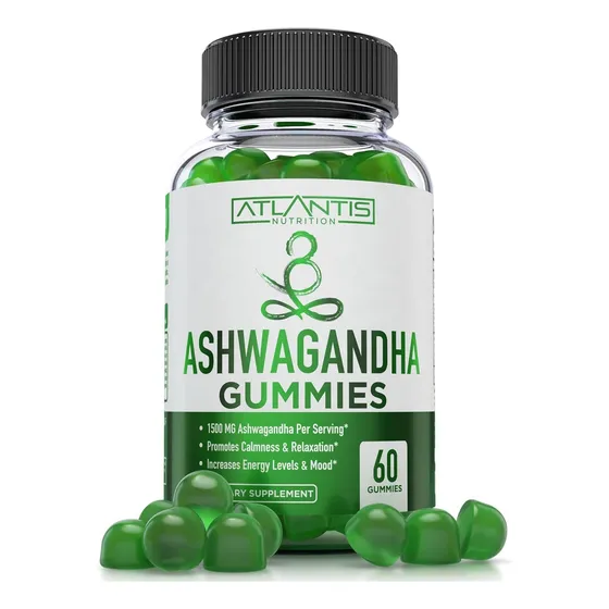 Suplemento Gomitas Ashwagandha 1500 Mg 60 Unidades