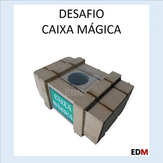 Caixa Magica Desafio - Racha-cuca - Puzzle - Jogo - Enigma