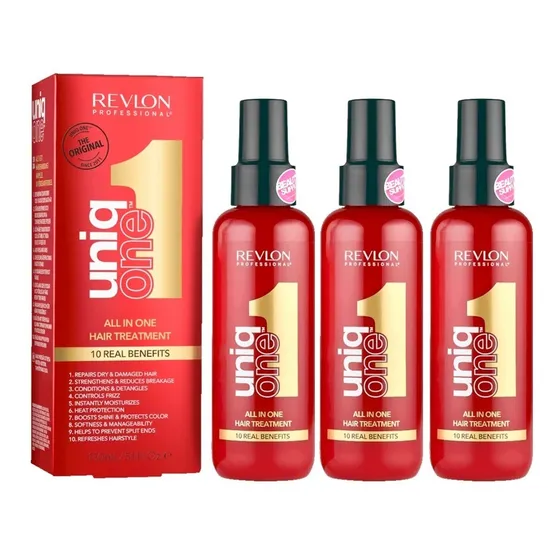 X3 Revlon Uniq One Tratamiento 150ml. Nice
