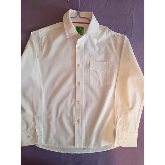 Camisa Manga Larga De Vestir Unisex