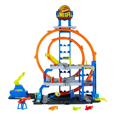Hot Wheels Pista De Brinquedo Mega Garagem