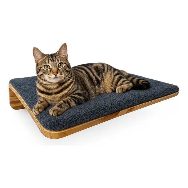 Repisa Flotante Para Gatos, 50cmx30 Cm-ideal Para Descanso