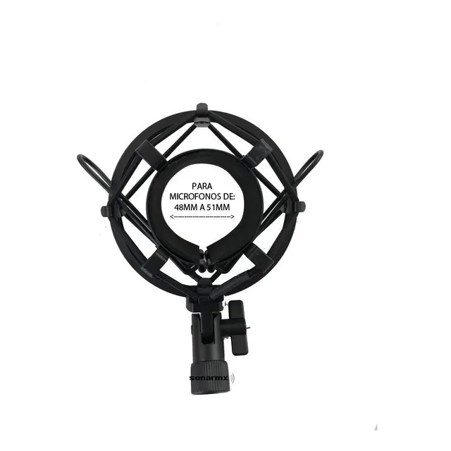 Soporte Araña Shockmount Metalico Microfono Condensador 