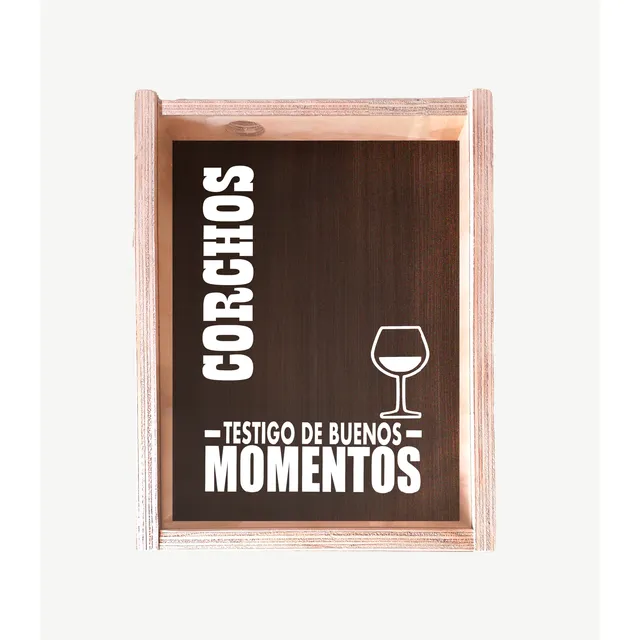 Caja Guarda Corchos Personalizadas