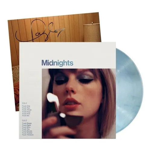 Taylor Swift Midnights Moonstone Blue Edition vinilo