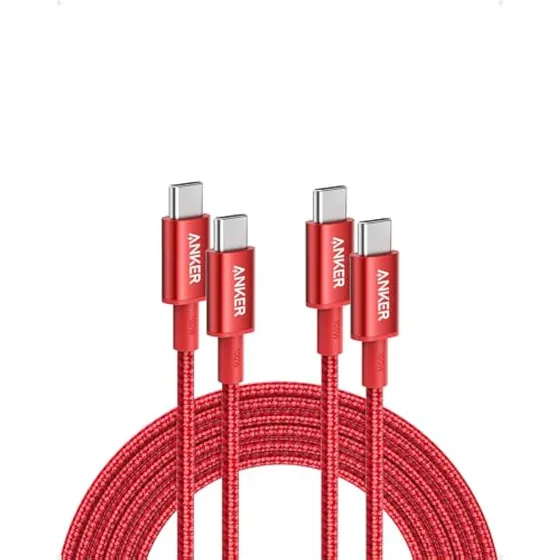 Anker Cable Usb C A Usb C (10 Pies, Paquete De 2),