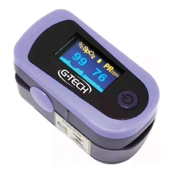 Oxímetro Digital Portátil De Dedo Oled Graph G-tech