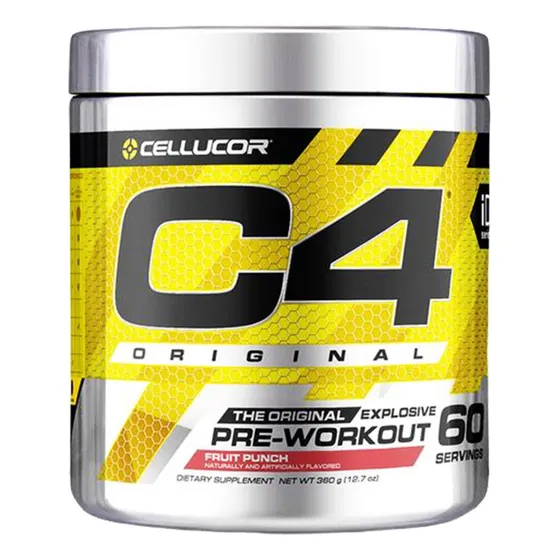 Cellucor C4 60 Serv.! Pre Entreno Usa Sabor Ponche De Frutas