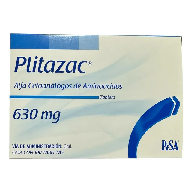 Plitazac Alfa Cetoanalogos De Aminoacidos Tab. De 630 Mg.