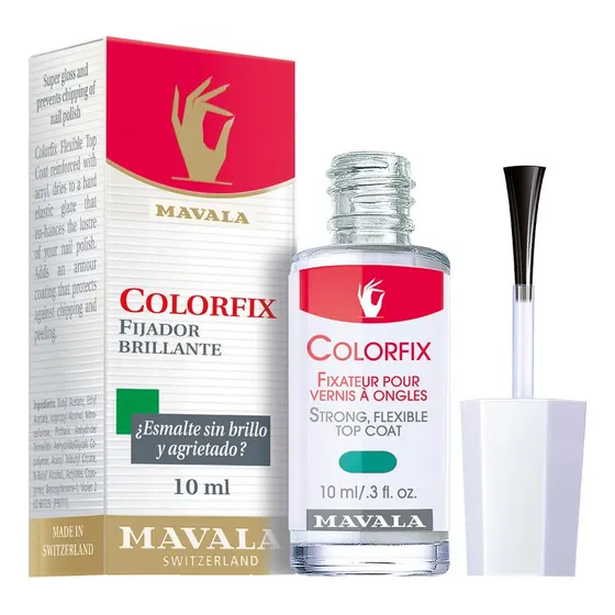 Esmalte Fijador Mavala Colorfix Súper Gloss  10ml