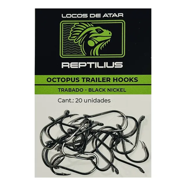 Anzuelos Atado De Moscas Octopus (trailers) - Reptiliuus
