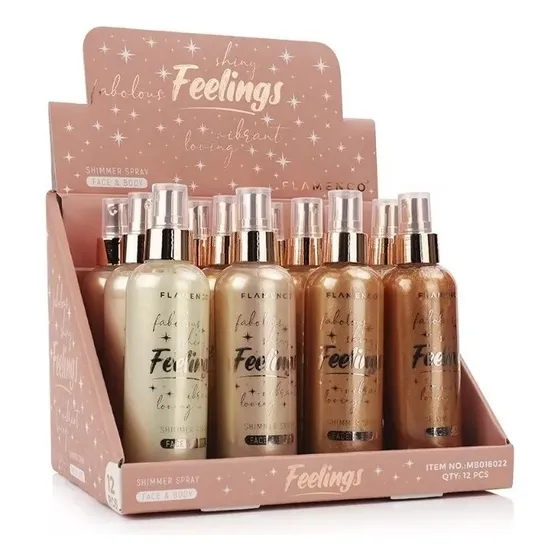 Spray Iluminador Maquillaje Bronceador Polvo De Hada 190ml Tono Del Maquillaje 04
