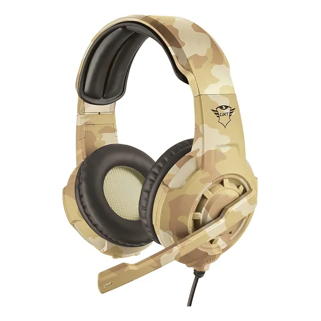Auriculares gamer Trust GXT Radius GXT 310 desert camo