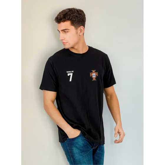 Camiseta Ramera Basica Cr7 Cristiano Ronaldo Portugal