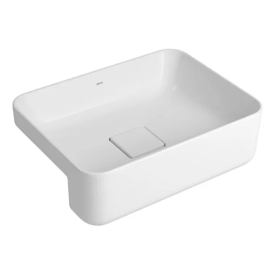 Bañera rectangular semiajustable de 40 cm delgada L.63040.17 Deca