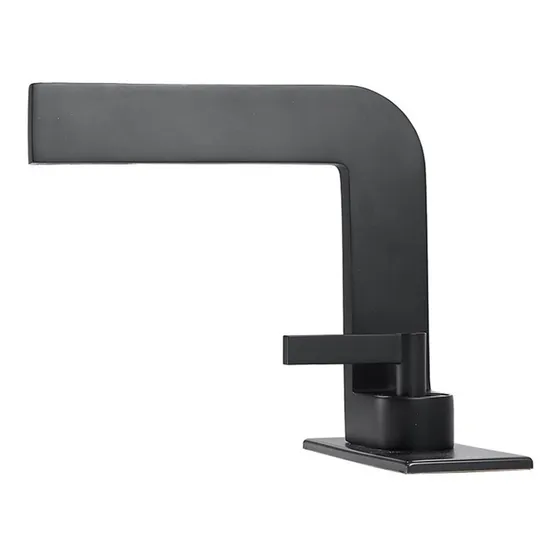 Hatap Grifo Fregadero Cocina Negro Mate Lavabo Moderno Laton