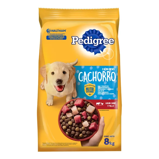 Alimento Cachorro Carne Y Pollo Pedigree 8 Kg.