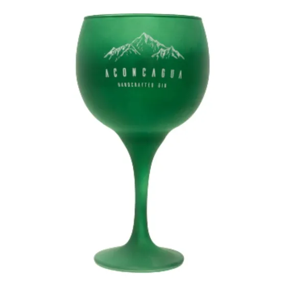 Copón Copa Gin Aconcagua Verde 600ml Original Coctelería Gin