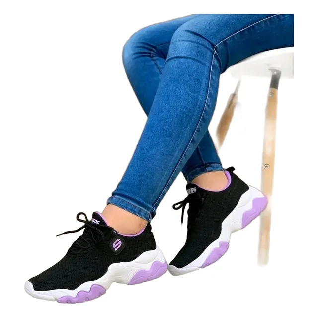 Zapatos Deportivos Para Dama Tipo Media Livianos