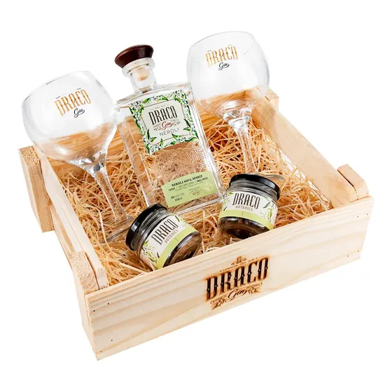 Gin Draco Destilaria Gin Cítrico 750 mL em caixa