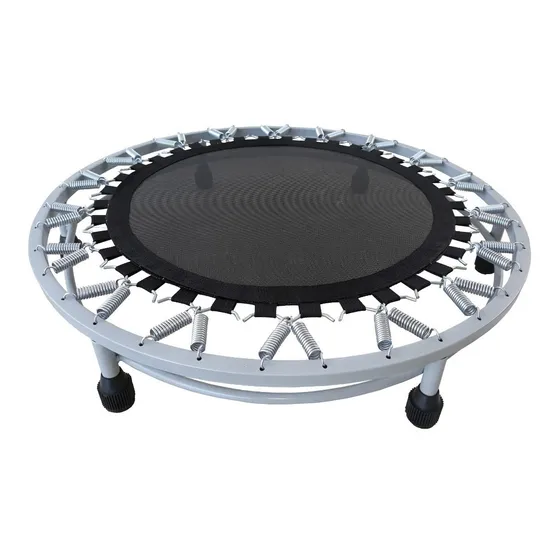 Cama Elástica Mini Jump Prof. 180 Kg 36 Molas Reforço 6 Pés