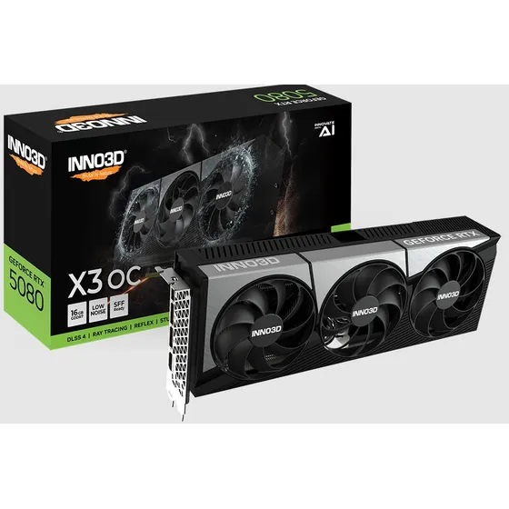 Mercado Livre Geforce Rtx 5080 X3 Oc 16gb 256bit N50803-16d7x-17603930 image