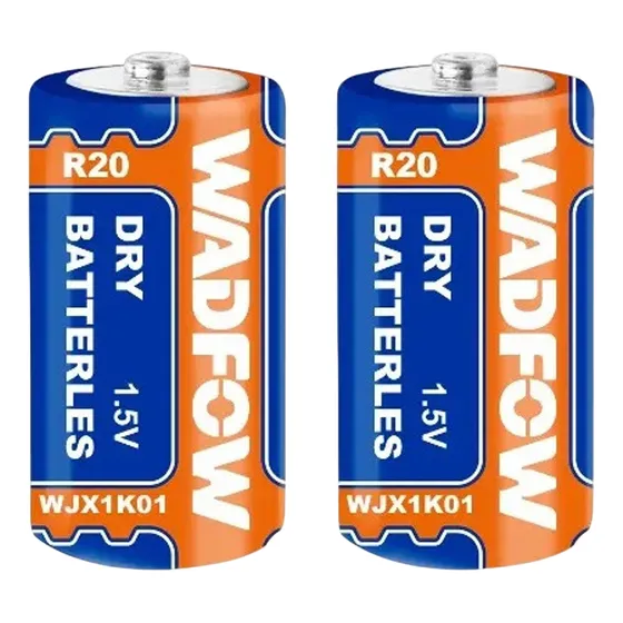 Set De Baterias R20 105v 2pza Wadfow
