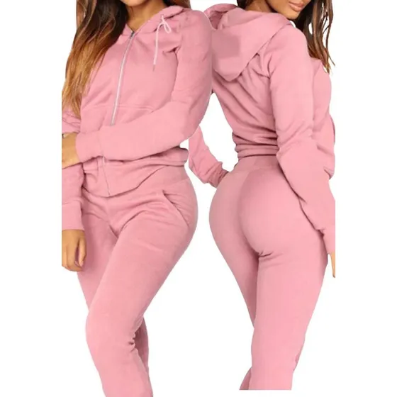 Conjunto Blusa De Moletom + Calça Abrigo Flanelado Jogger