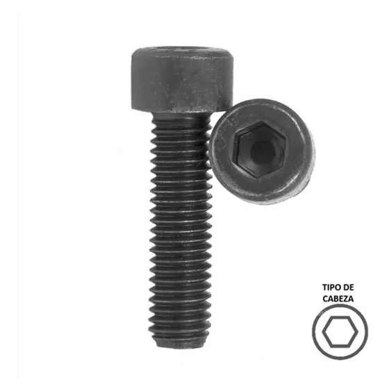 Tornillo Allen Cilind Nc 3/16  X 4  200 Pzs * 24 Hilos