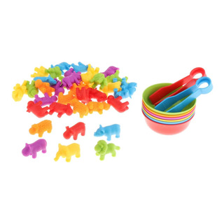 Brinquedos De Classificação Coloridos Com Tigelas Brinquedos De Classificação Coloridos Com Tigelas