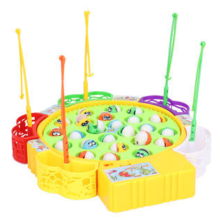 Juego De Pesca 24 Peces 5 Cañas Juego De Pesca Giratorio Juego De Pesca 24 Peces 5 Cañas Juego De Pesca Giratorio