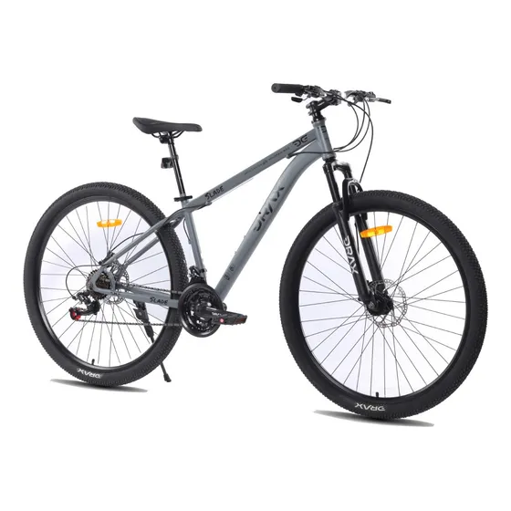 Bicicleta Mountain Bike Drax Slade R29 21v Cambio Shimano Color Gris/negro Tamaño Del Cuadro 18