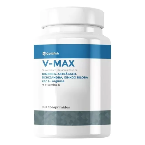 V-max Ginseng Astragalo Schizandra Ginko | Goldfish | X 60c