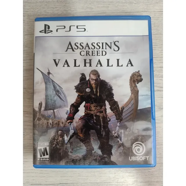 Juego Assasins Creed Valhalla Ps5 Fisico Usado